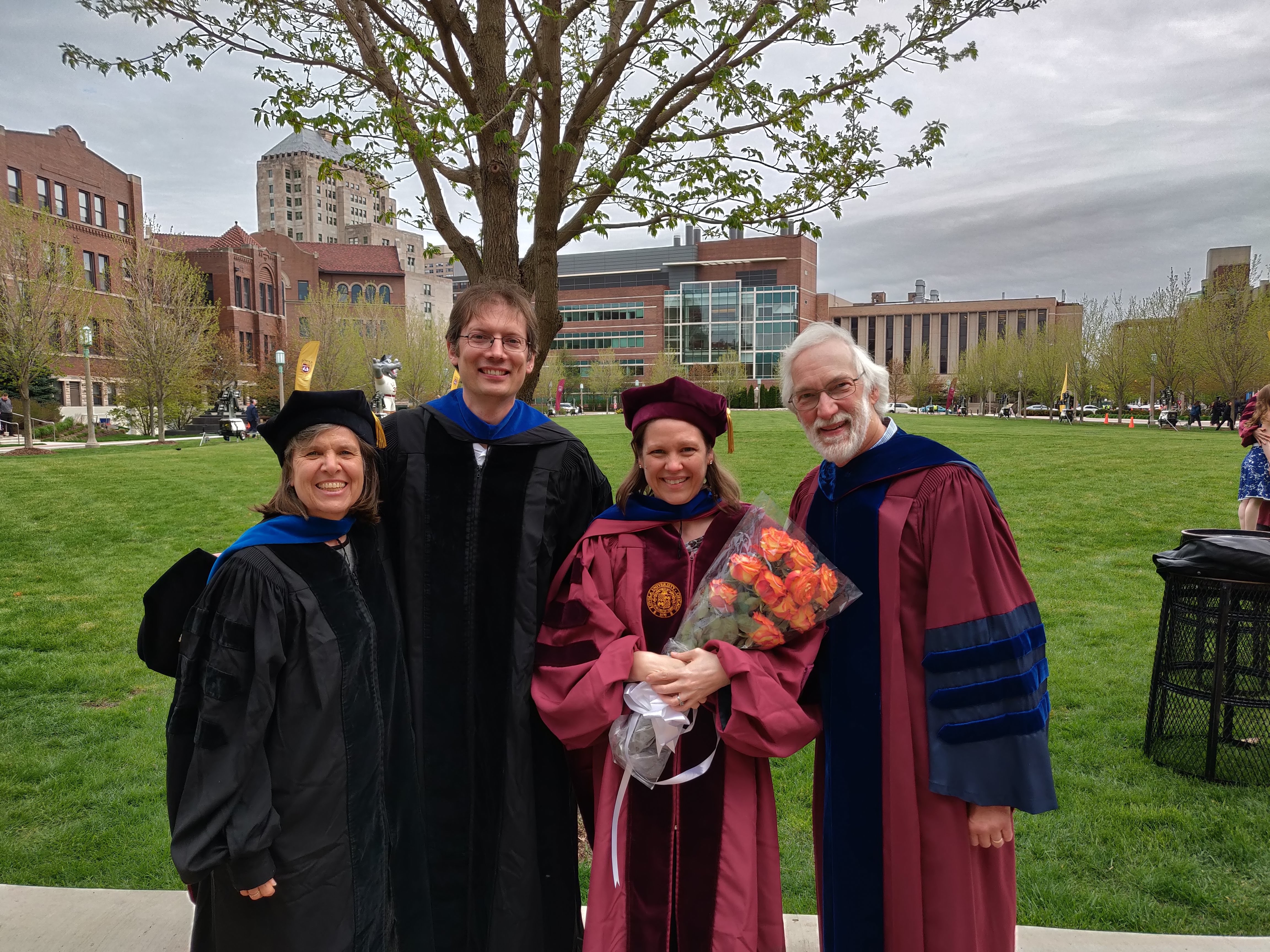 Dr. Marilyn Krogh, Dr. Peter Rosenblatt, Dr. Catherine Gillis, Dr. Phil Nyden